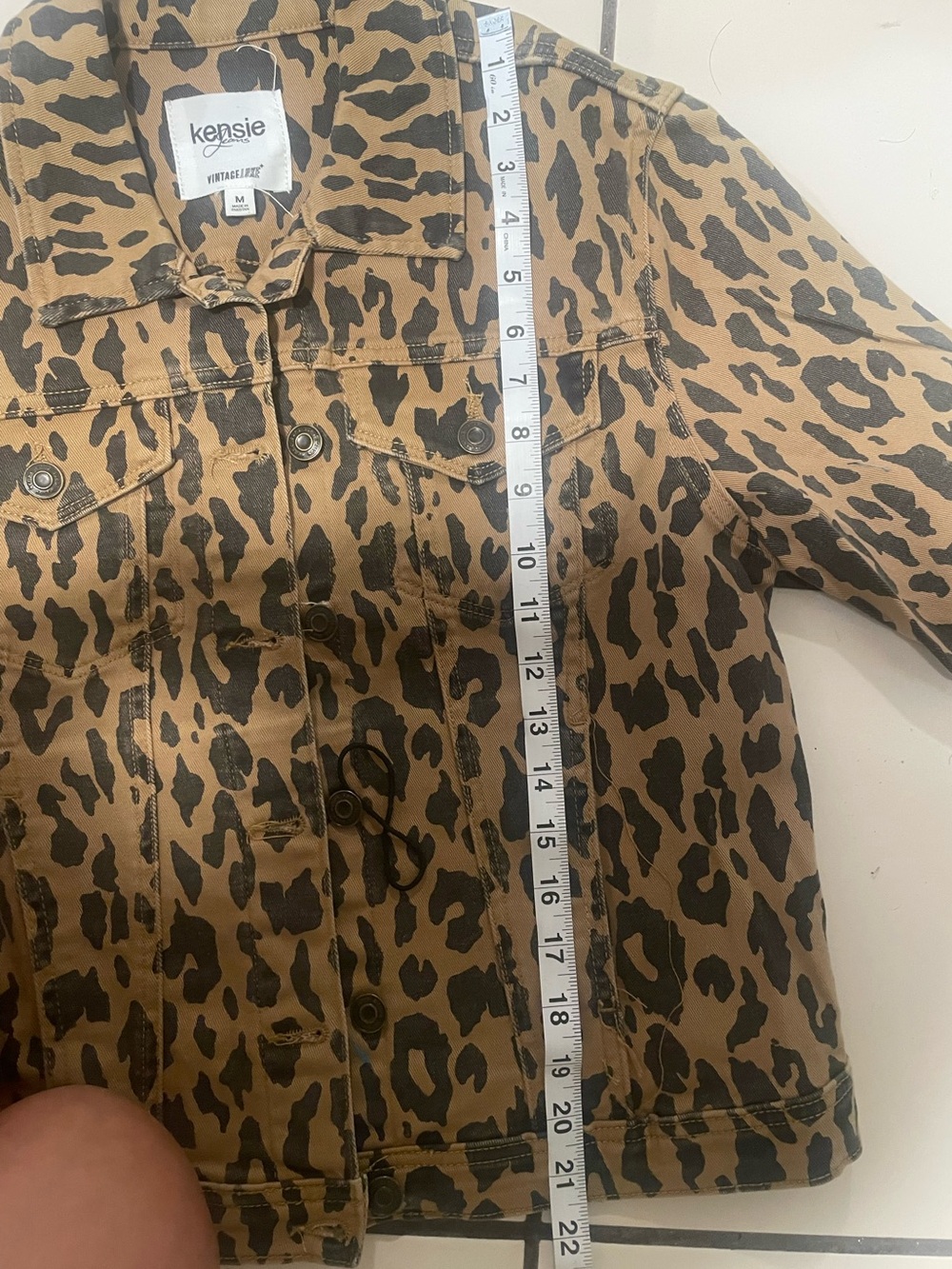 Kensie Leopard Print Jacket - Picture 4 of 6